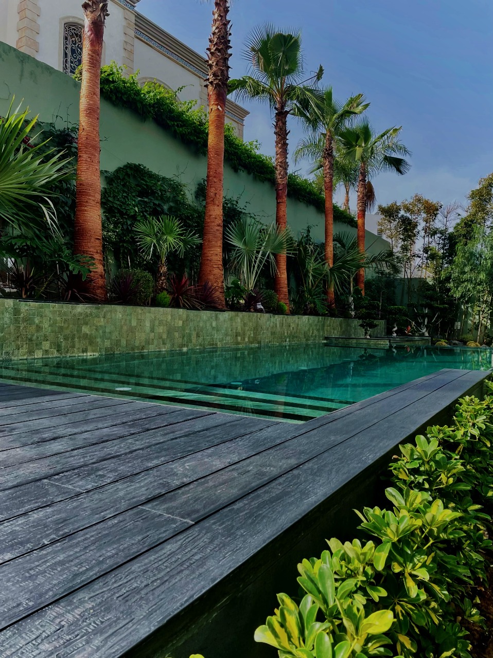 Piscine d’hôtel